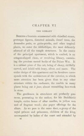 Chapter VI. The library