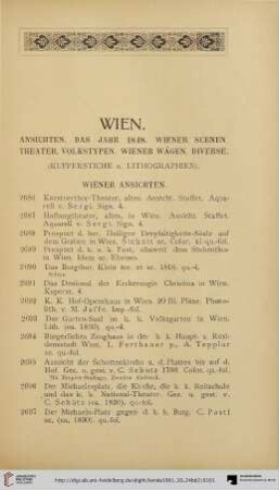 Wien (Nr. 2686-2878)