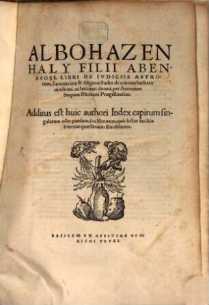 Libri de iudiciis astrorum