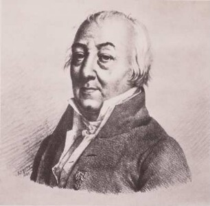 Bildnis des französischen Chemikers und Entdeckers der Chlorbleiche Claude Louis Berthollet