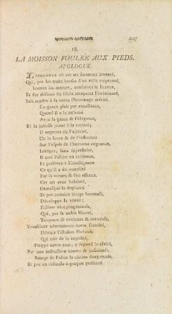 18. La Moisson Foule'e Aux Pieds