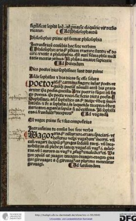 Dico poetor dico sophismor sunt duo prime...