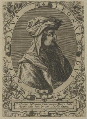 Bildnis des Leonardvs Aretinvs