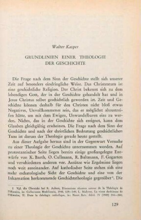 129-169 Grundlinien einer Theologie der Geschichte