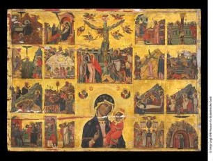 Dossale Veneziano - Zyklus mit 18 Szenen aus dem Leben Christi