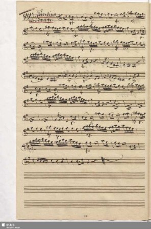 993. Cavatina: Donne belle già sapete / Rutini, G. M.