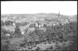 Bad Sulza. Blick auf Bad Sulza