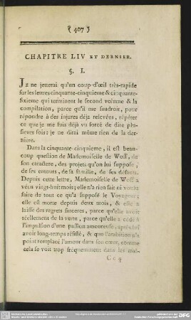 Chapitre LIV Et Dernier