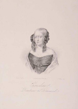 Bildnis von Caroline (1793-1881), Erbprinzessin von Dänemark