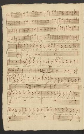 6. [Recitativo] (Evangelist, Jünger Jesu, Jesus): Und sie wurden traurig und sagten zu ihm