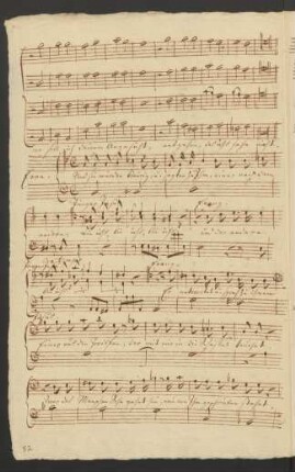 6. [Recitativo] (Evangelist, Jünger Jesu, Jesus): Und sie wurden traurig und sagten zu ihm