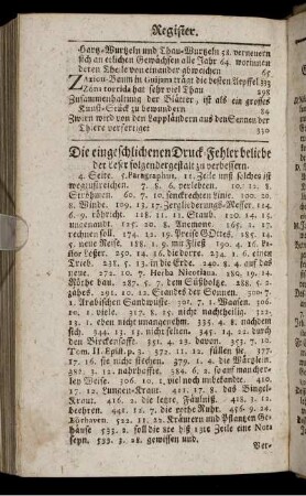 Die eingeschlichenen Druck-Fehler beliebe der Leser folgendergestalt zu verbessern.