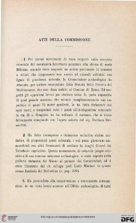 Atti della Commissione