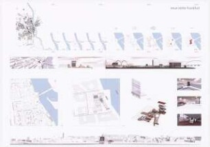 Informations- und Begegnungszentrum an der Stadtbrücke, Frankfurt/Oder Schinkelwettbewerb 2006: Kombinations- und Hängeplan