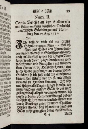 39-41, Num. II.