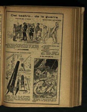 Del teatro... de la guerra [Cómic]