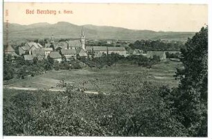 Bad Herzberg. Blick auf Bad Herzberg