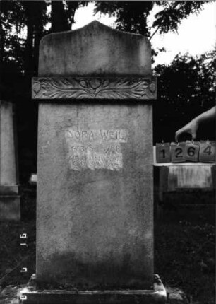 Grabstein 1264 [Hahn S. 219 Grab-Nr. 1840]