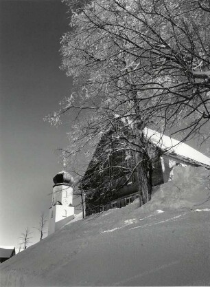 Verschneites Sulberg im Voralberg