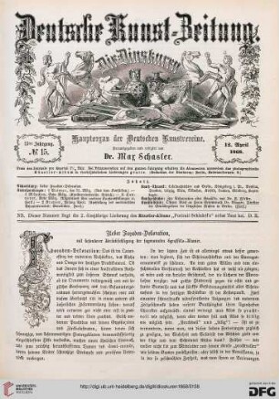Nr. 15 (12. April 1868)
