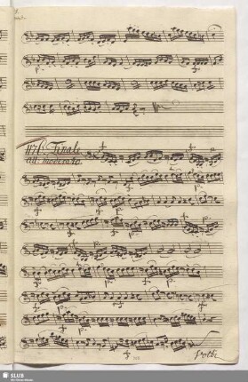 1176. Finale: Cara mio ben o Dio / Naumann, J.G.