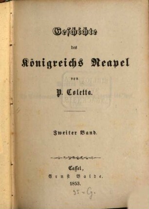 Geschichte des Königreichs Neapel, 2