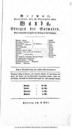 Wanda, Königin der Sarmaten