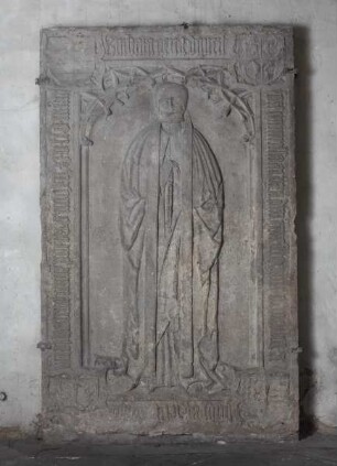 Grabplatte der Gräfin Barbara zu Mansfeld-Vorderort (gest. 1511)