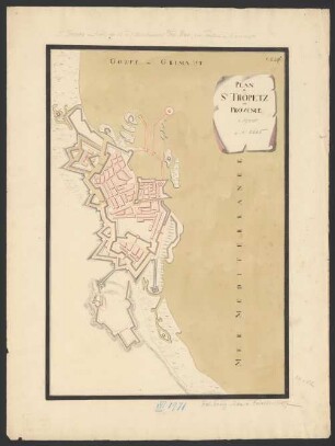 Plan de St. Tropetz en Provence