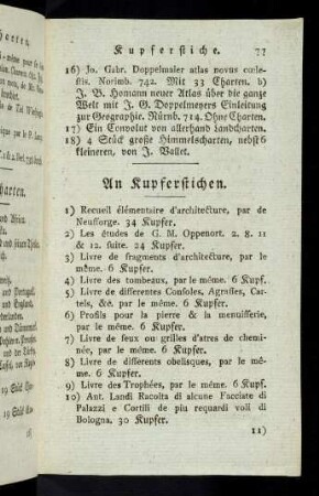77-83 An Kupferstichen (100 Nr.)