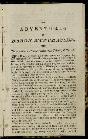The Adventrues Of Baron Munchausen