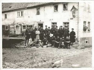 Große Polizeiübung im Bauland vom 16.9. - 18.9.1930 (Einsatzbereitschaft in Rütschdorf)