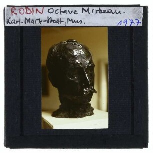 Rodin, Porträtkopf Mirbeau (Chemnitz)