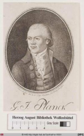 Bildnis Gottlieb Jacob Planck