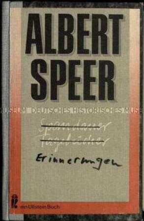 Autobiografie von Albert Speer