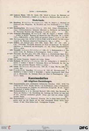 Kunstmedaillen (Nr. 2302-2331)