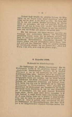 8. Dezember 1899