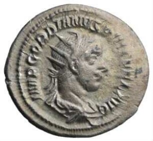 Münze, Antoninian, 243 - 244 n. Chr.