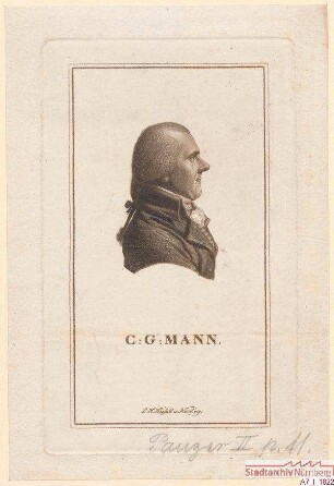 C(aspar) G(eorg) Mann