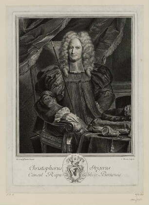 Christophorus Steigerus Consul Reipublicæ Bernensis