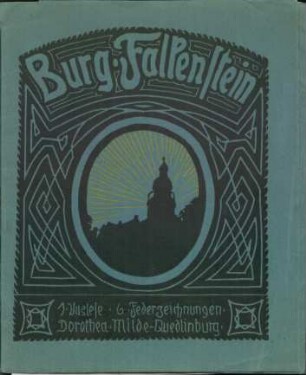 Grafikmappe: Burg Falkenstein