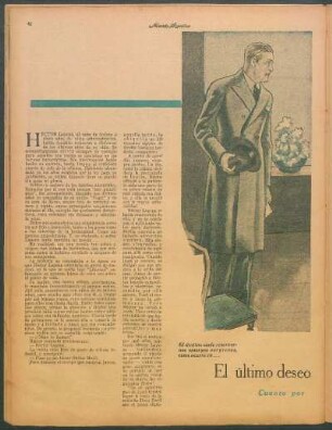 El último deseo del señor Lapena : Cuento por P. Villar
