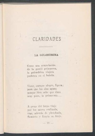 La golondrina