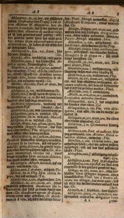 Johannis Frisii Tigurini Dictionarium Bilingue: Latino-Germanicum & Germanico-Latinum : Novissima hac Editione, praeter Syllabarum vocum additam quantitatem, ita digestum, &, infinita pene Vocum ac Phrasium copia ... Accesserunt Nomenclatura Regionem, Populorum, Urbium, ..., [1]