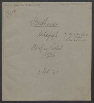 Brief an Heinrich Albert Probst, geschrieben von Karl van Beethoven : 03.06.1826