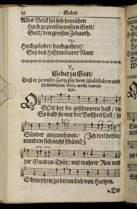 V. Gebet zu Gott [...]