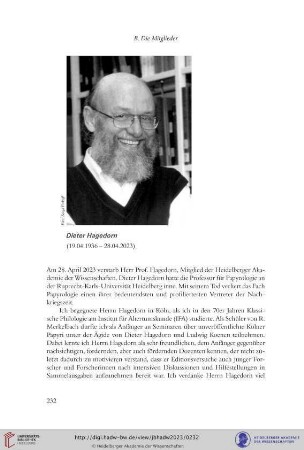 Dieter Hagedorn