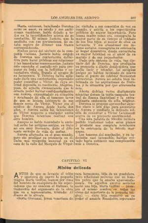 Capítulo VI : Misión delicada