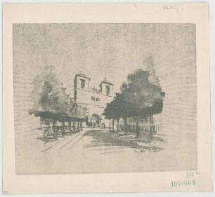 Fischer, Theodor; Gauting / Starnberg (Bayern); Ev. Christuskirche - Perspektive