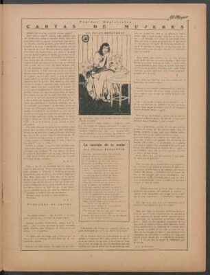 Cartas de mujeres : Páginas magistrales